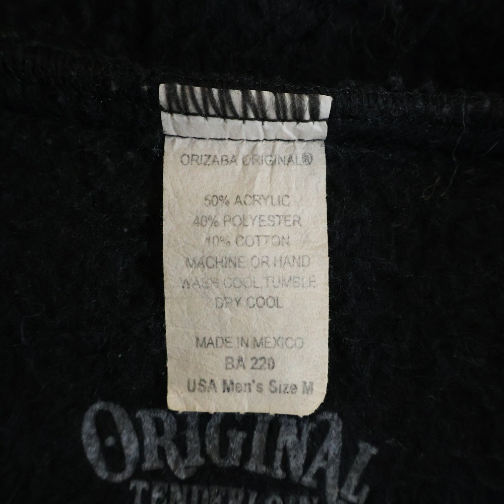 TENDERLOIN(テンダーロイン) ロゴプリント プルオーバーメキシカンパーカー フーディー ブラック