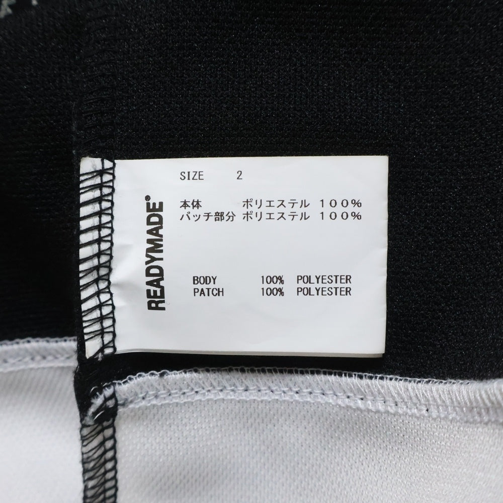 READY MADE(レディメイド) 23SS GAME SHIRT SMILE スマイル ロングスリーブ ゲームシャツ カットソー ブラック RE-P0-BK-00-00-249