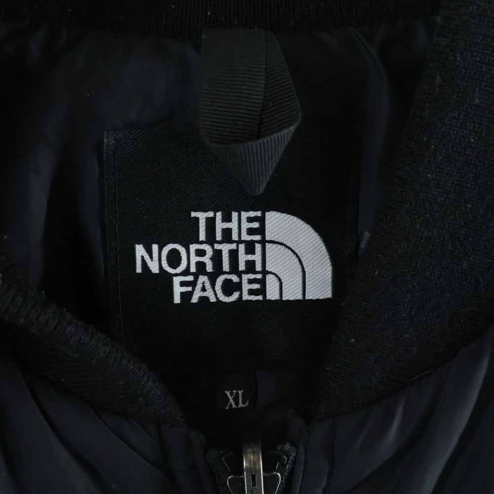 THE NORTH FACE(ザノースフェイス) XXX TRICLIMATE JACKET トリクライメイト ロゴデザイン ジップアップ 中綿ジャケット ブラック NP21730