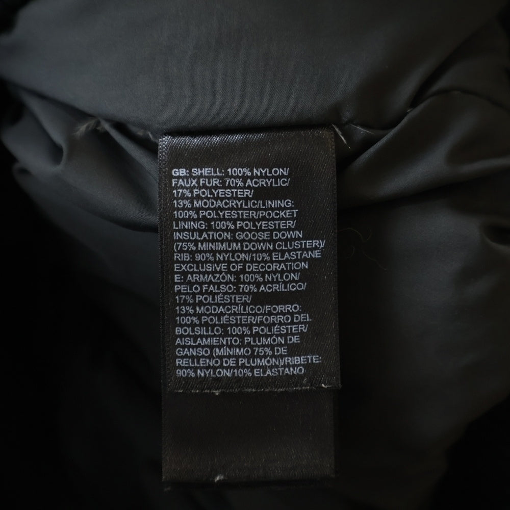 THE NORTH FACE(ザノースフェイス) GOTHAM JACKET 3 ゴッサム ファーフーデッド ダウンジャケット ブラック NF0A33RG