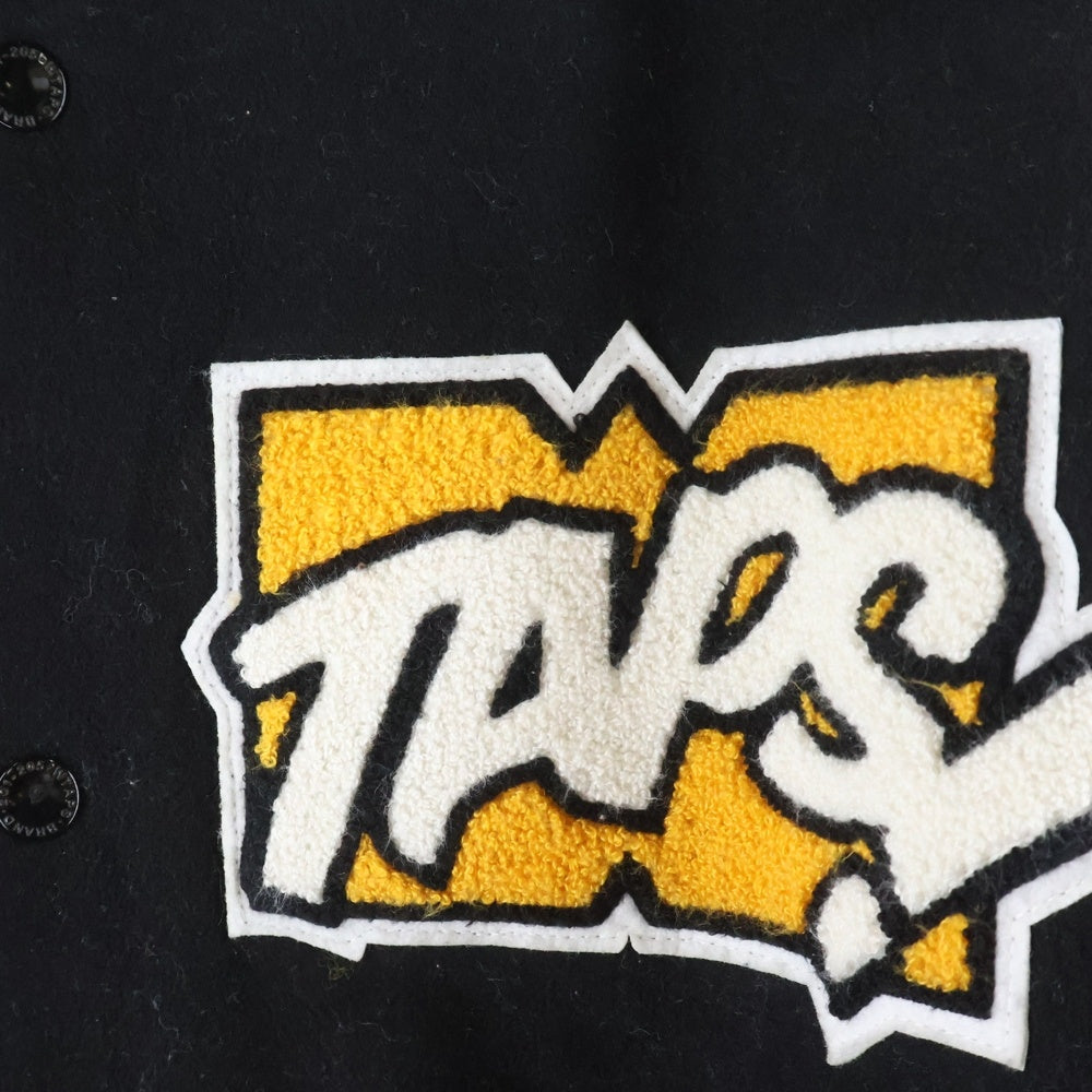 WTAPS(ダブルタップス) 22AW New Year's Limited Varsity Jacket ニューイヤーズリミテッド バーシティージャケット ブラック 222BRDT-JKM01S