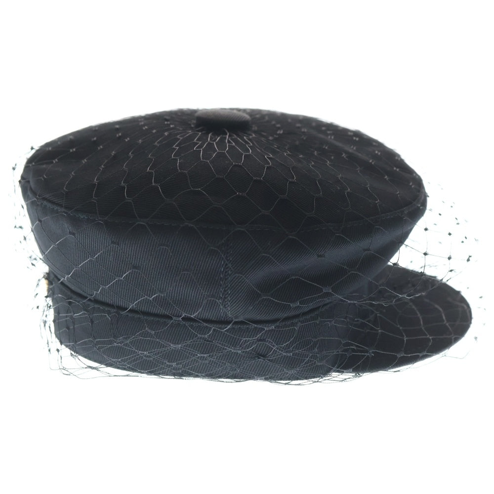 Christian Dior(クリスチャンディオール) ARTY アーティー ナイロンベール キャスケット キャップ 帽子 ブラック 86ATY920G130