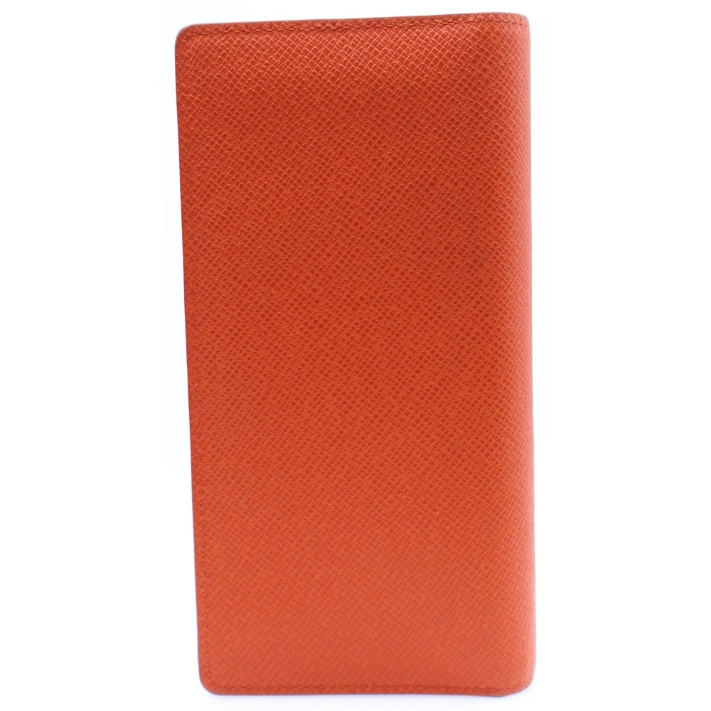 LOUIS VUITTON(ルイヴィトン) ポルトフォイユ ブラザ クレモンティーヌ タイガ トリヨンレザー ウォレット 長財布 オレンジ M58203 MB2116 レディース