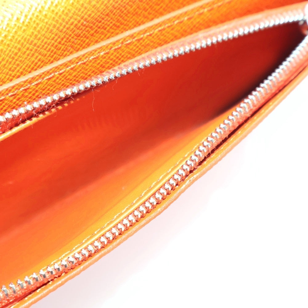 LOUIS VUITTON(ルイヴィトン) ポルトフォイユ ブラザ クレモンティーヌ タイガ トリヨンレザー ウォレット 長財布 オレンジ M58203 MB2116 レディース