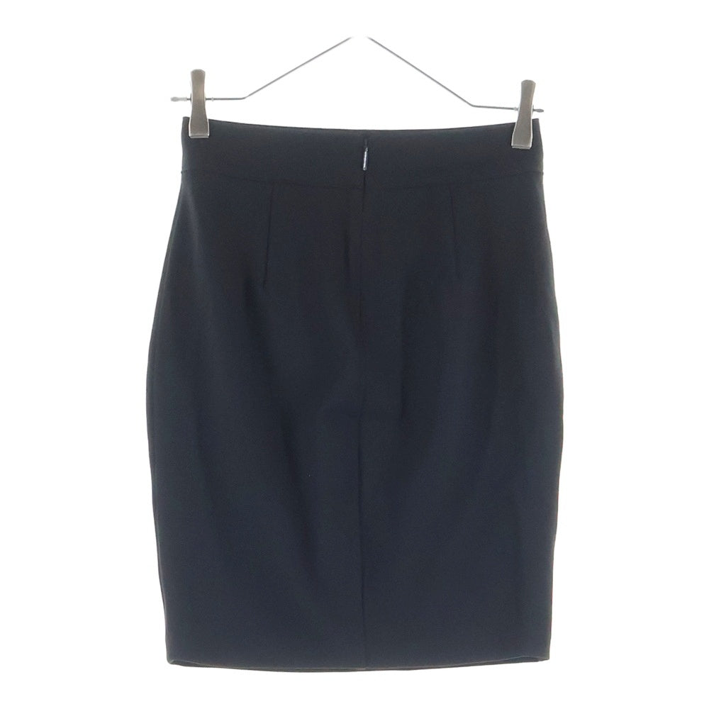 Armani Exchange(アルマーニ エクスチェンジ) レーヨン混 サイドジップ タイトスカート レディース ブラック 6ZYN70 YJB7Z