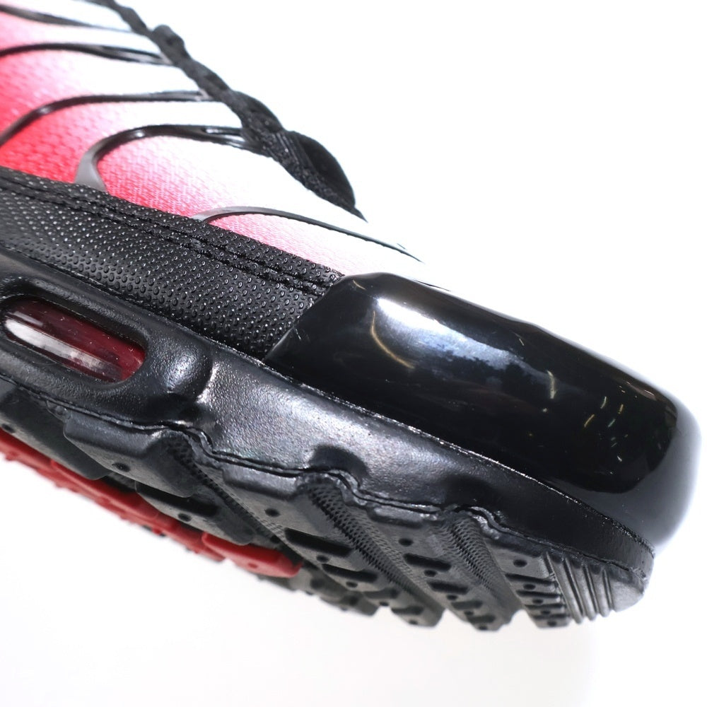 NIKE(ナイキ) AIR MAX PLUS PURE PLATINUM エアマックスプラス ピュアプラチナム ローカットスニーカー ブラック/レッド US8.5/26.5cm DM0032-017
