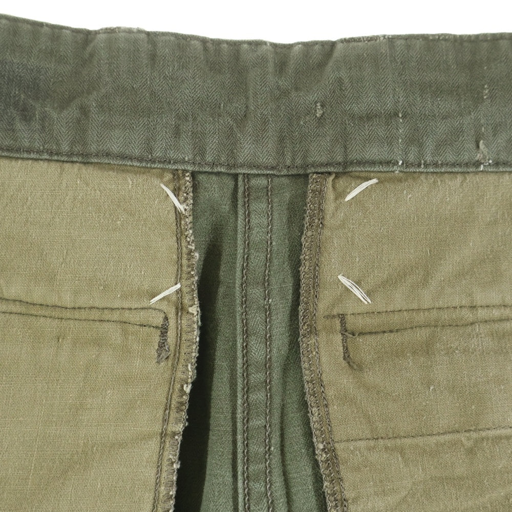 Maison Martin Margiela(メゾンマルタンマルジェラ) 98AW ARCHIVE アーカイブ アーティナザル インサイドアウト M-47 フィールドパンツ カーゴパンツ カーキ