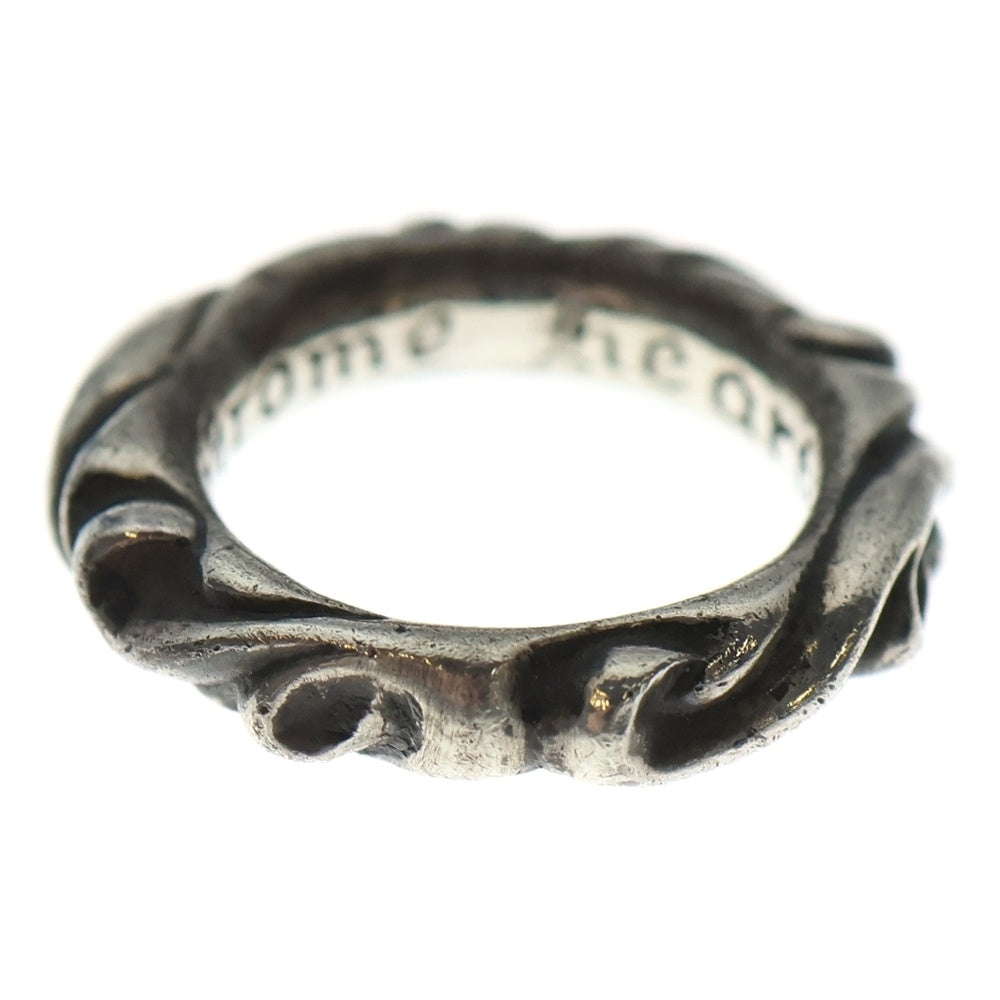 CHROME HEARTS(クロムハーツ) SCRL BAND スクロールバンド リング シルバー BCA351