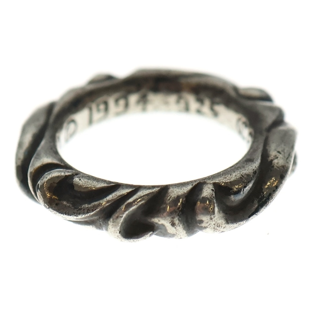 CHROME HEARTS(クロムハーツ) SCRL BAND スクロールバンド リング シルバー BCA351
