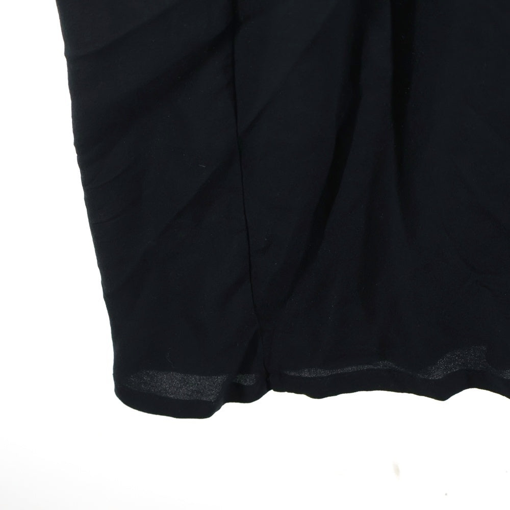 ANN DEMEULEMEESTER(アンドゥムルメステール) 襟付き ノースリーブワンピース レディース ブラック 352-21-53025