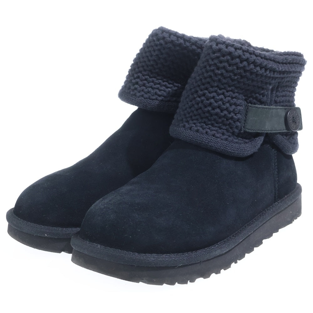 UGG(アグ) SHAINA シャイナ ムートンブーツ ブラック US8/25cm 1012534W
