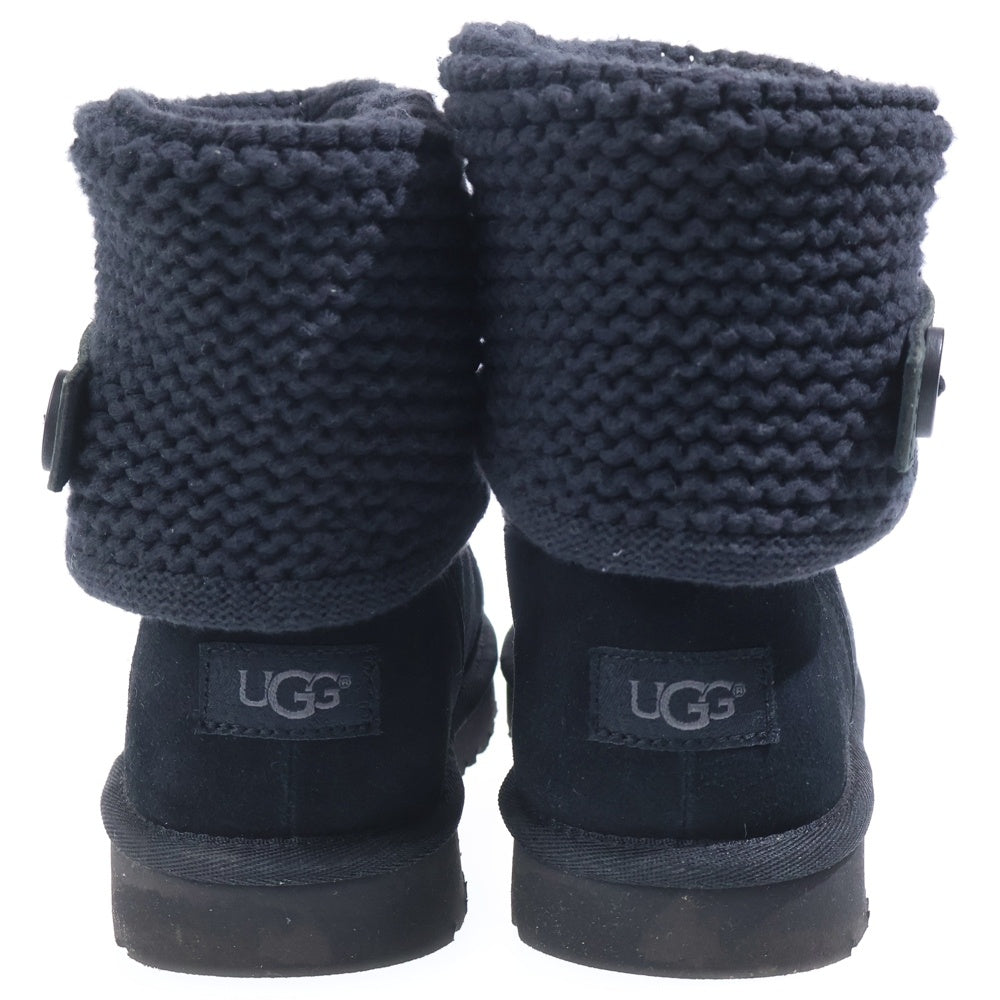 UGG(アグ) SHAINA シャイナ ムートンブーツ ブラック US8/25cm 1012534W