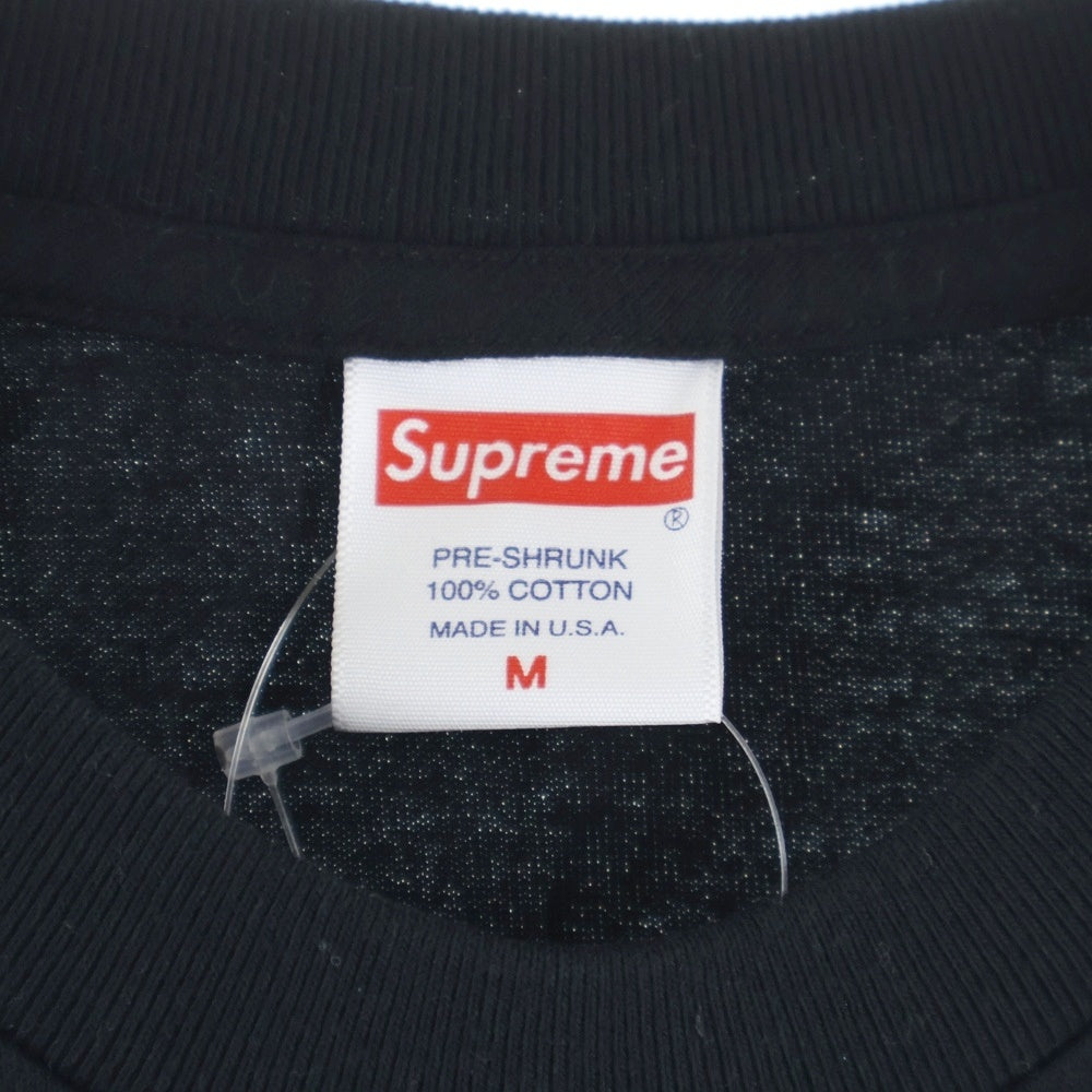 SUPREME(シュプリーム) 20SS Naomi Tee ナオミキャンベル フォトプリントTシャツ 半袖クルーネックカットソー ブラック