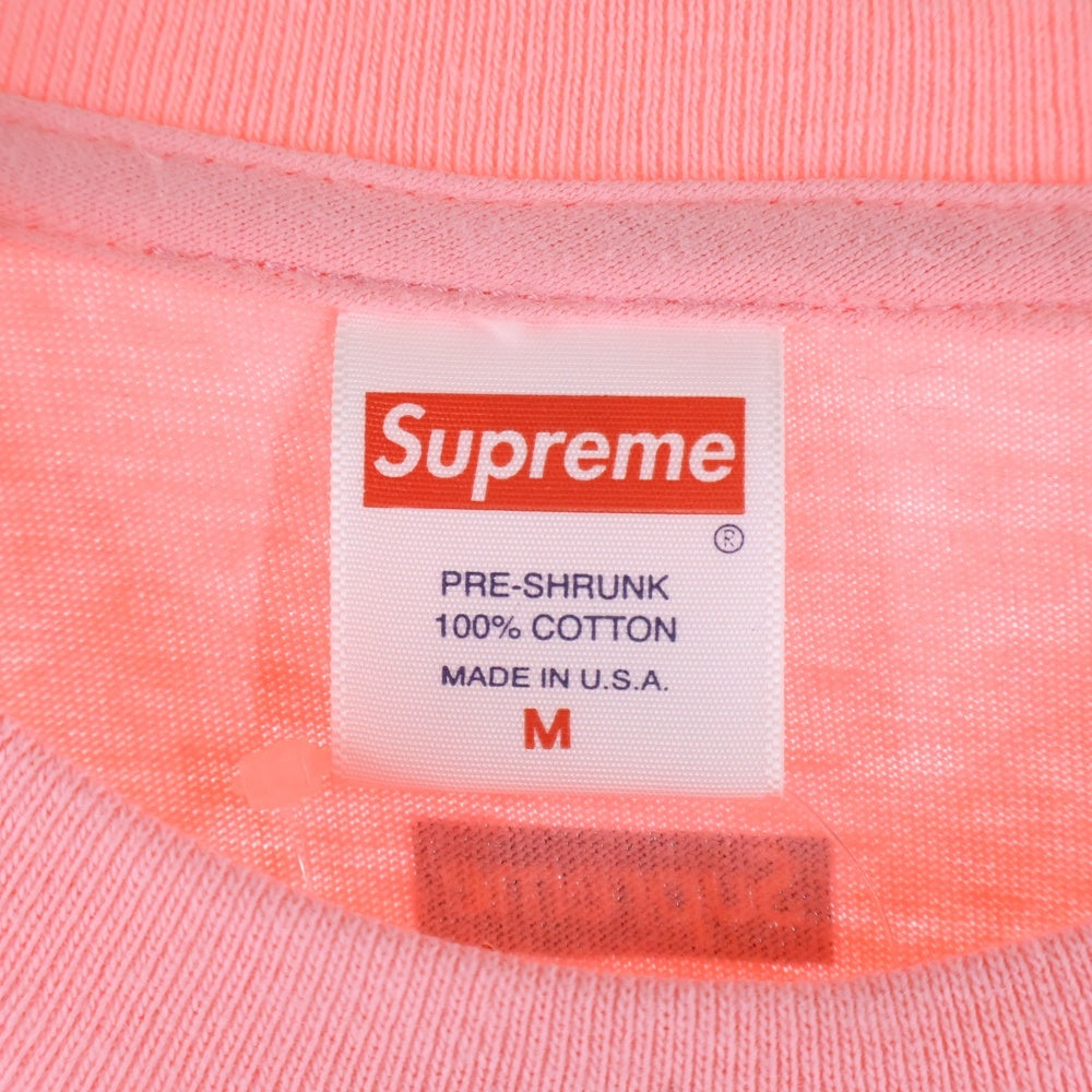 SUPREME(シュプリーム) 17SS Michael Jackson Tee マイケルジャクソン フォトプリントTシャツ 半袖クルーネックカットソー ピンク