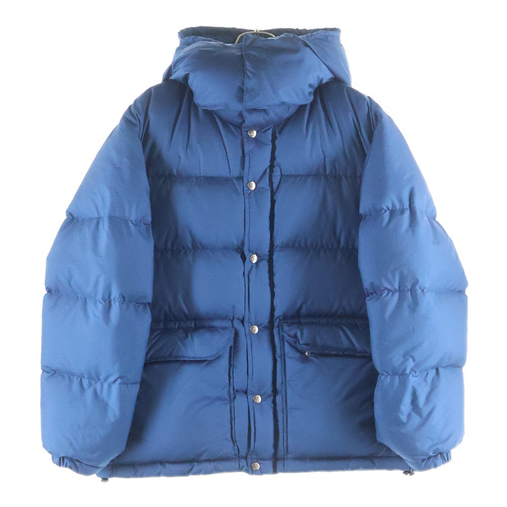 THE NORTH FACE PURPLE LABEL(ノースフェイスパープルレーベル) POLYESTER RIPSTOP SIERRA PARKA ポリエステル リップストップ シエラ パーカ フーデッドダウンジャケット ブルー ND2964N