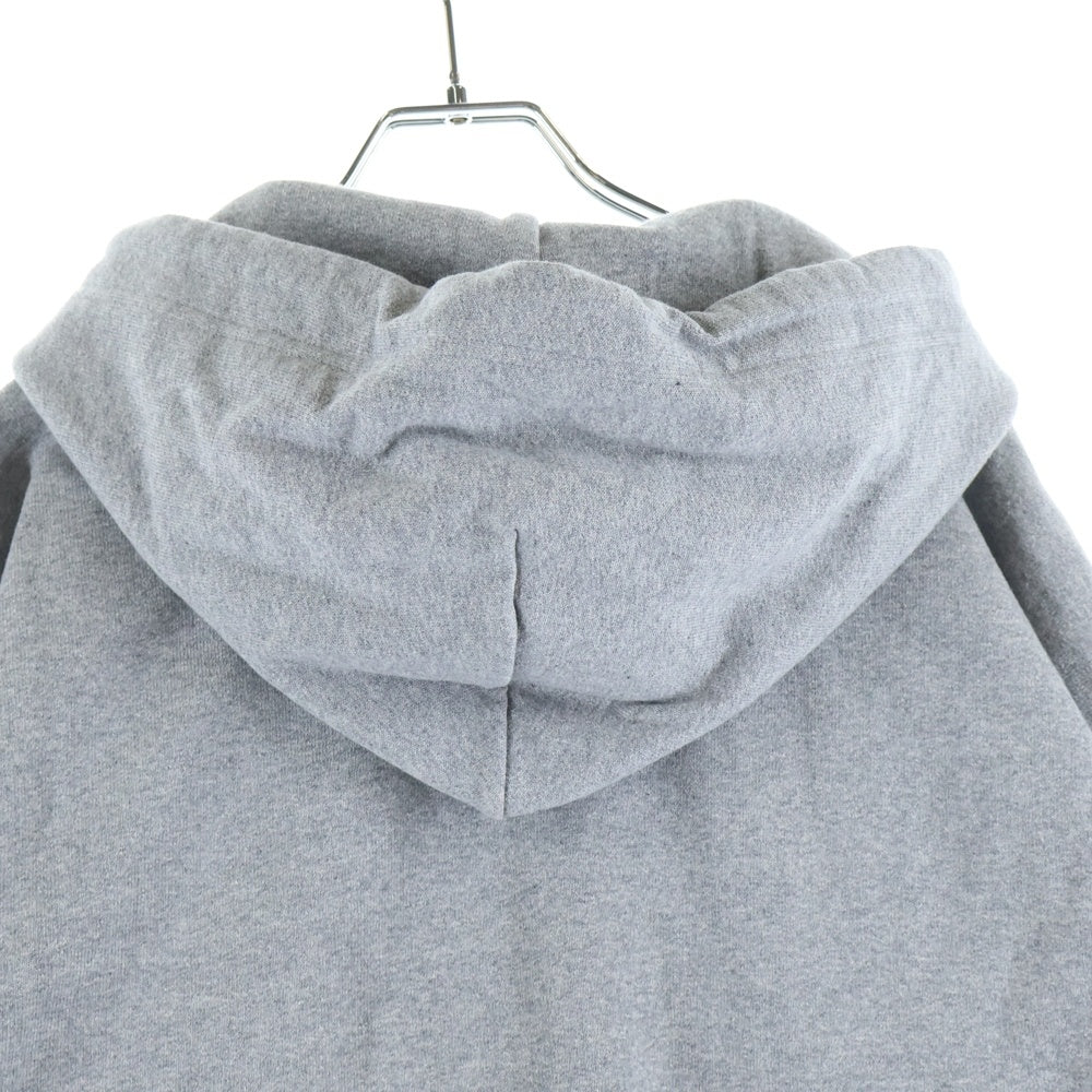 WTAPS(ダブルタップス) 23SS ロゴプリント プルオーバースウェットパーカー フーディー グレー 231ATDT-CSM01