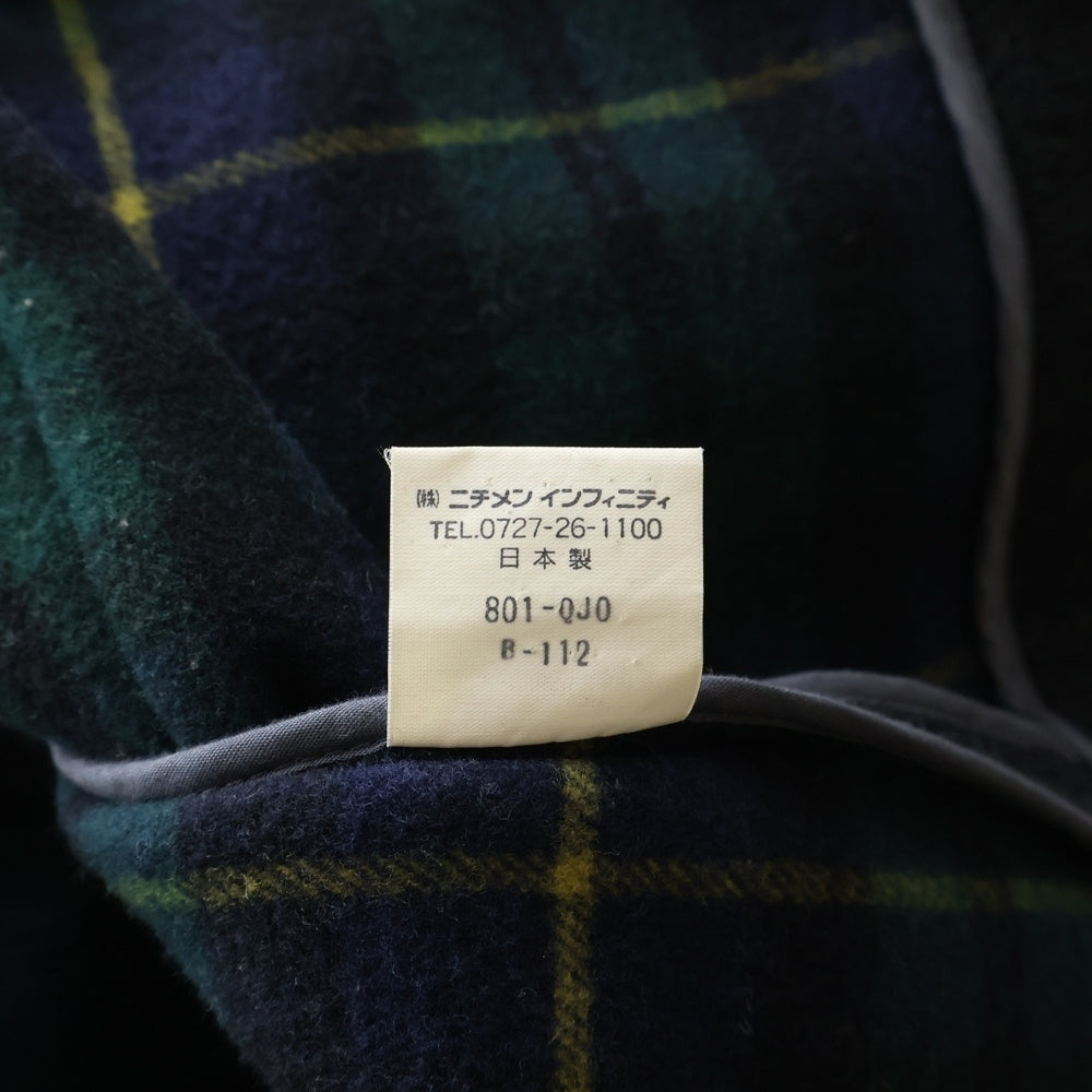 McGREGOR(マクレガー) フーデッド ウールダッフルコート キッズ ブラック MB12-9601 レディース