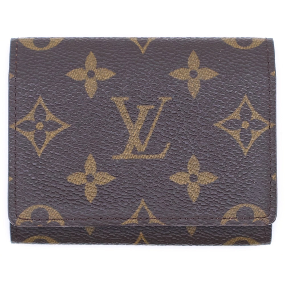 LOUIS VUITTON(ルイヴィトン) モノグラム アンヴェロップ カルト ドゥ ヴィジット カードケース ブラウン M62920 CT0073