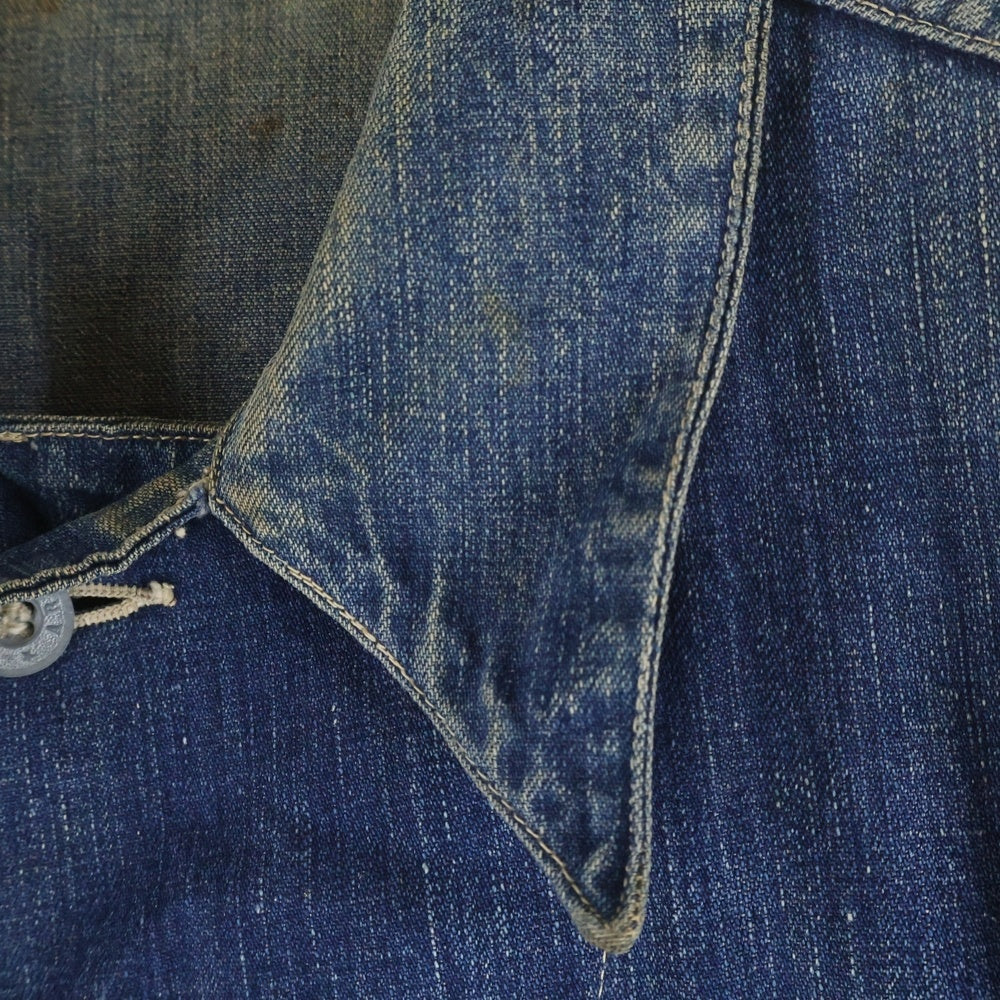 VINTAGE(ヴィンテージ) 40S VINTAGE U.S.ARMY M-41 ヴィンテージ ユーエスアーミー マルチポケット デニムカバーオール インディゴ