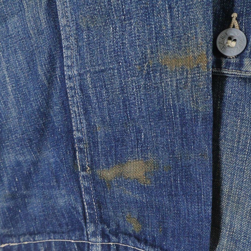 VINTAGE(ヴィンテージ) 40S VINTAGE U.S.ARMY M-41 ヴィンテージ ユーエスアーミー マルチポケット デニムカバーオール インディゴ