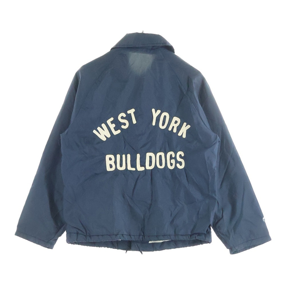 VINTAGE(ヴィンテージ) 70~80S VINTAGE THEWARM-UP ヴィンテージ ザ ウオームアップ エンブロイダリーデザイン コーチジャケット レディース ネイビー