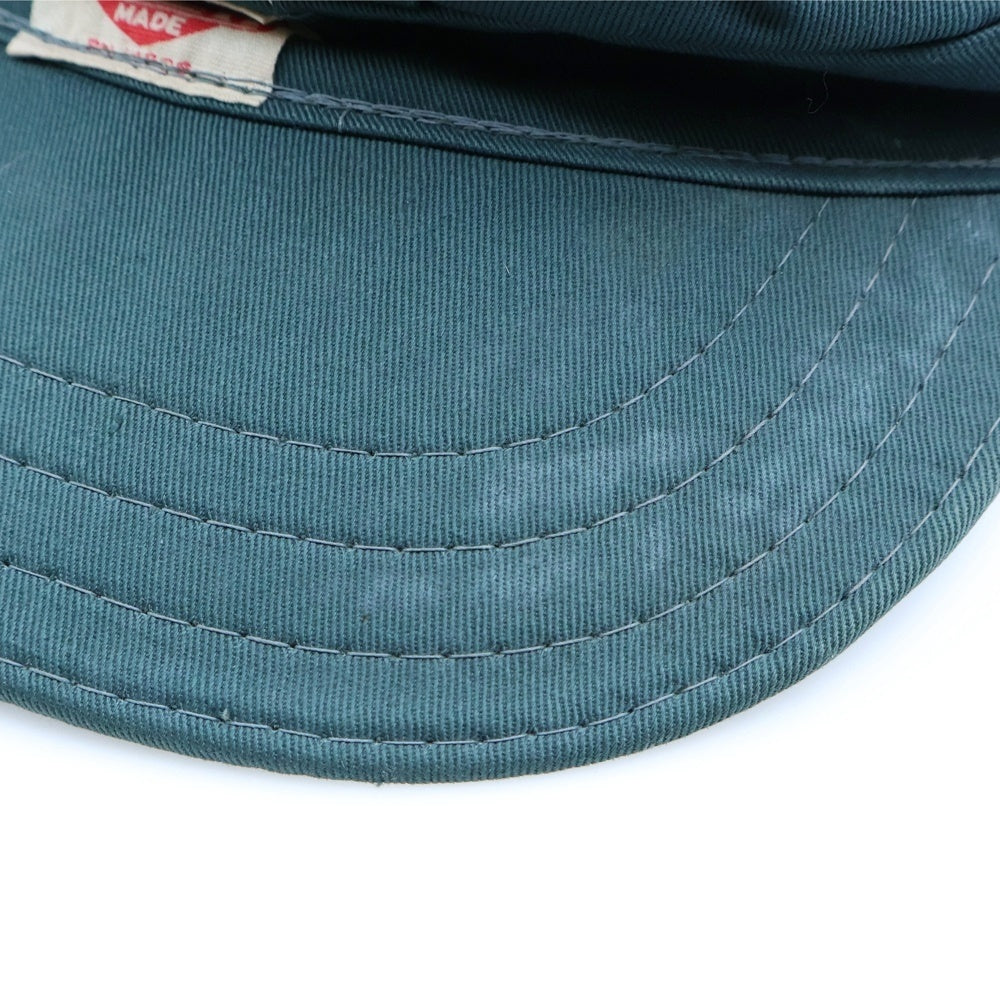 CARHARTT(カーハート) 40S VINTAGE ヴィンテージ ハートタグ コットン ワークキャップ 帽子 グリーン