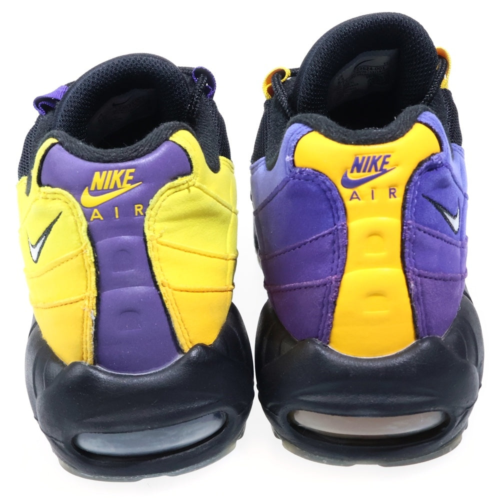 NIKE(ナイキ) AIR MAX 95 NRG LEBRON エアマックス95 エナジー レブロン ローカット スニーカー イエロー/パープル US8.5/26.5cm CZ3624-001