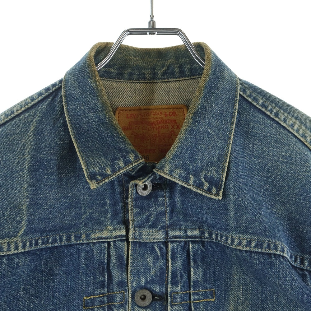 Levi's(リーバイス) 90S VINTAGE 71506XX 1st ヴィンテージ 復刻 ボタン裏J02 日本製 BIG‐E ファースト デニムトラッカージャケット インディゴ JT053