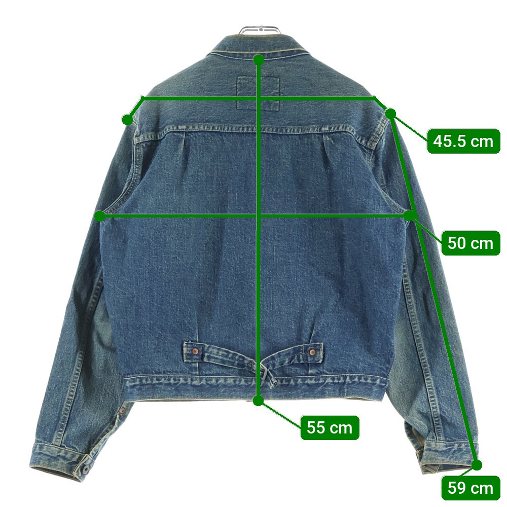 Levi's(リーバイス) 90S VINTAGE 71506XX 1st ヴィンテージ 復刻 ボタン裏J02 日本製 BIG‐E ファースト デニムトラッカージャケット インディゴ JT053