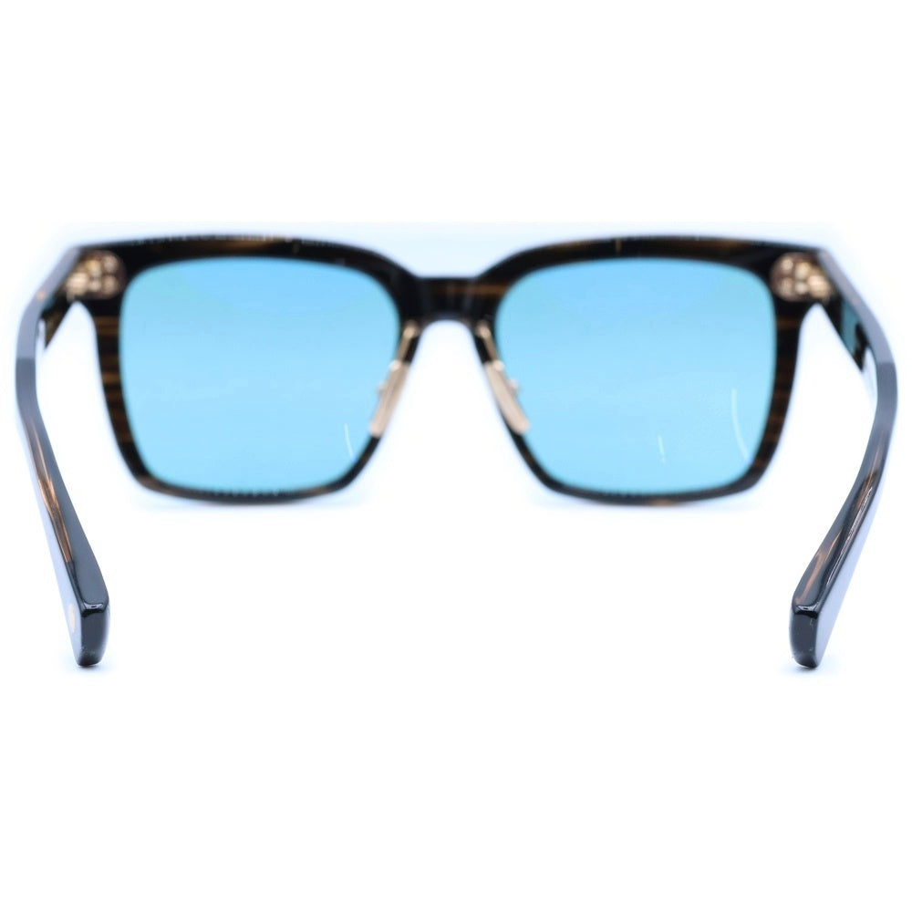 DITA(ディータ) SEQUOIA セコイア スクエアフレーム ウェリントンサングラス メガネ ブラウン/ブルー DRX-2086-G-TIM-55-AF