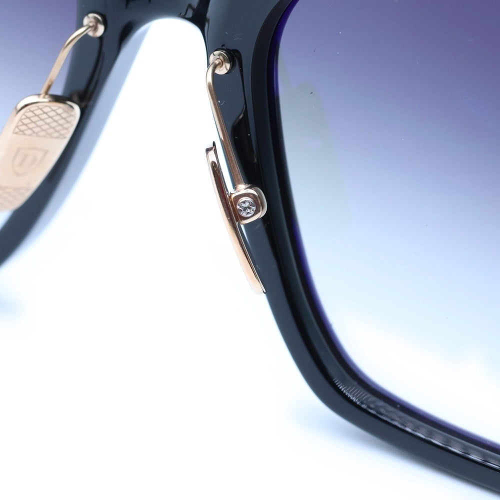 DITA(ディータ) SEQUOIA セコイア スクエアフレーム ウェリントンサングラス メガネ ブラック DRX-2086-F-T-BLK-55-AF