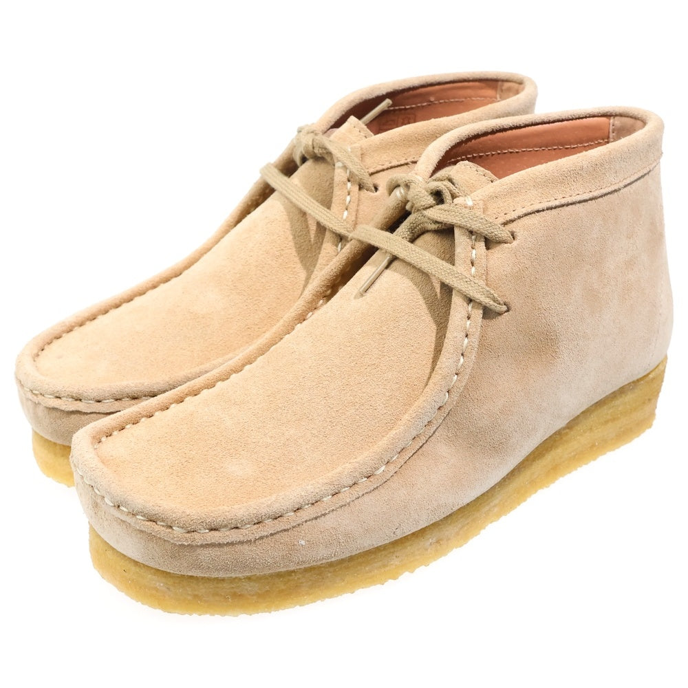 LLOYD FOOTWEAR(ロイドフットウェア) スウェードレザー レースアップ デッキブーツ レディース ベージュ