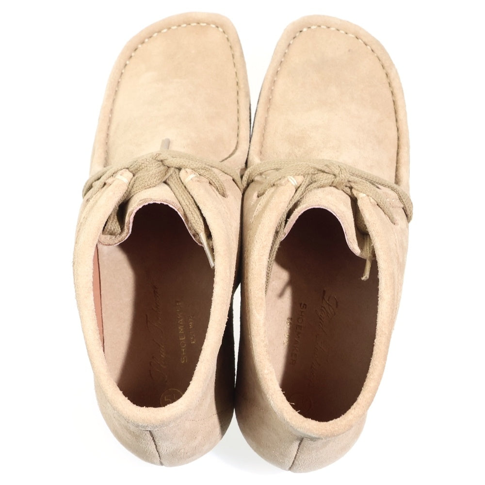 LLOYD FOOTWEAR(ロイドフットウェア) スウェードレザー レースアップ デッキブーツ レディース ベージュ