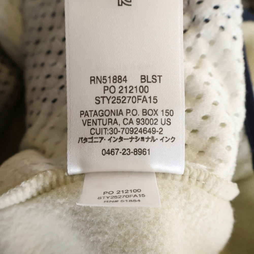 PATAGONIA(パタゴニア) SYNCHILLA シンチラ フリースジャケット ジップアップジャケット オフホワイト STY25270FA15 レディース