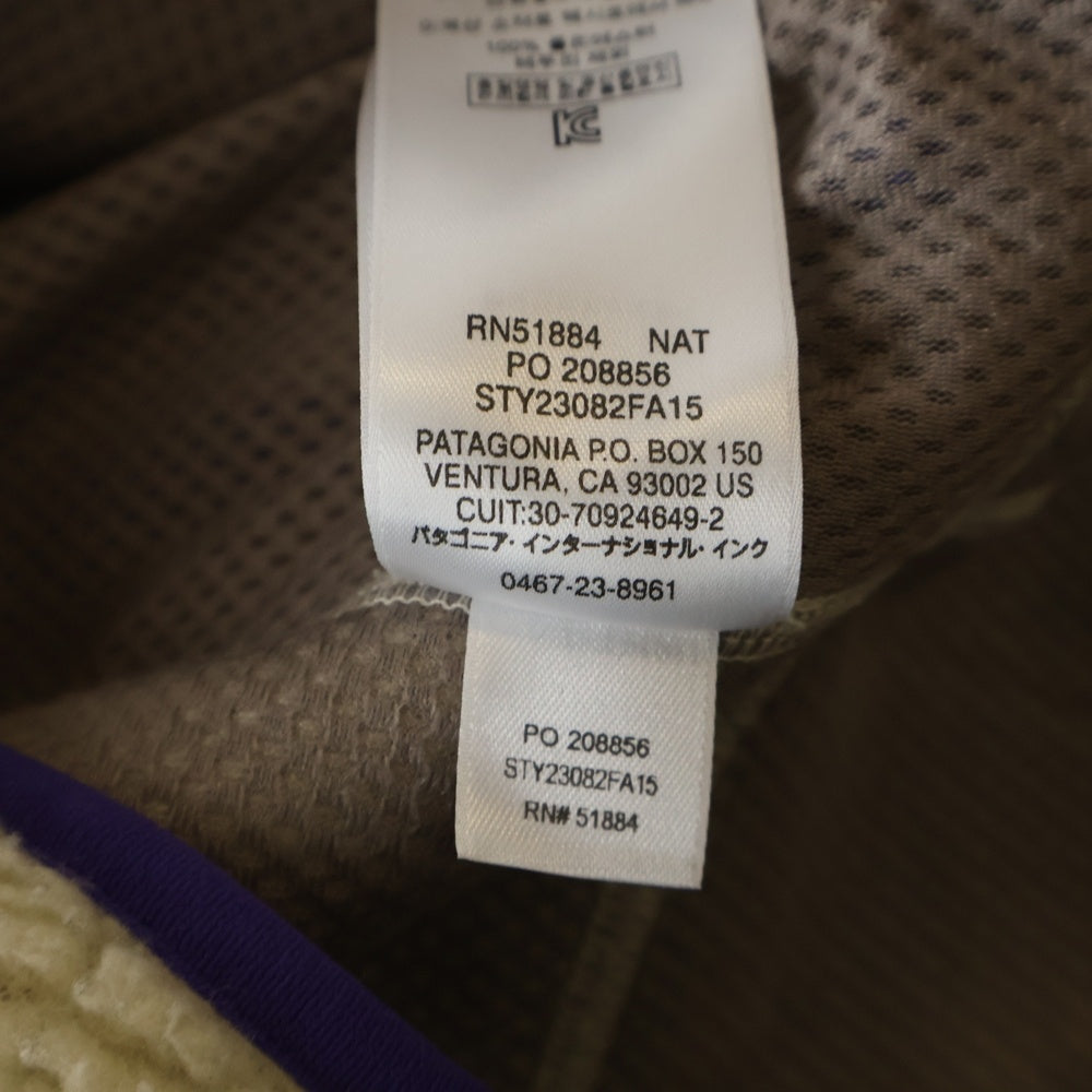 PATAGONIA(パタゴニア) Ws Classic Retro-X Vest フリースベスト ジップアップベスト ベージュ STY23082FA15 レディース