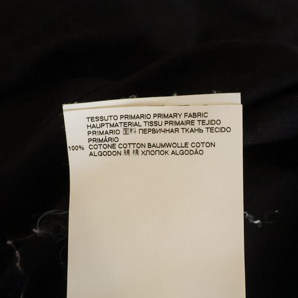 Maison Martin Margiela(メゾンマルタンマルジェラ) 19AW プレーン半袖Tシャツ 無地 ブラック S50GC0555