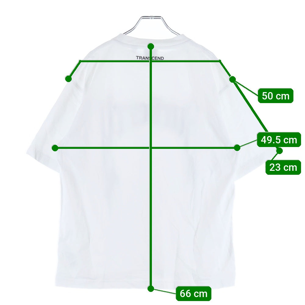 BURBERRY(バーバリー) ゴシックロゴ 半袖Tシャツ ホワイト 8070135