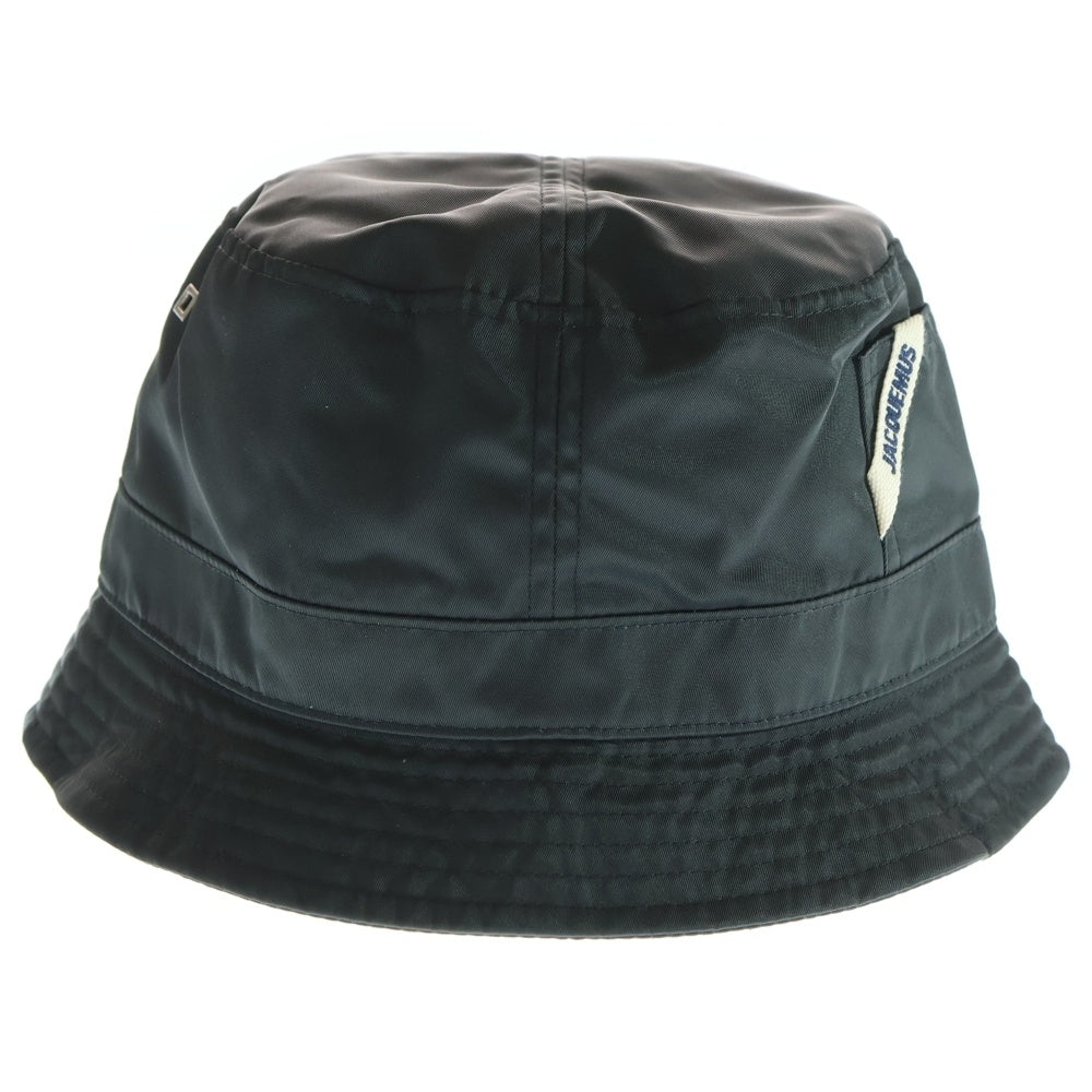 JACQUEMUS(ジャックムス) ナイロン バケットハット ブラック 236AC587