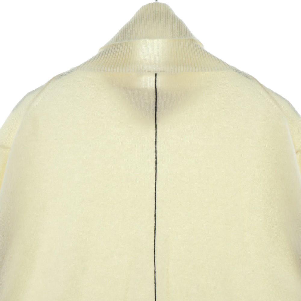 There Was One(ゼアワズワン) タートルネック カシミヤニットセーター ホワイト TMHF002C99KNI001