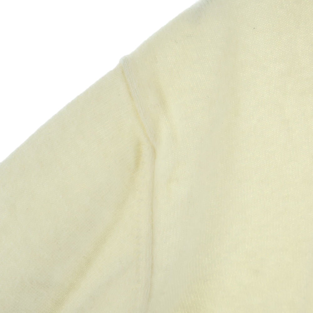 There Was One(ゼアワズワン) タートルネック カシミヤニットセーター ホワイト TMHF002C99KNI001