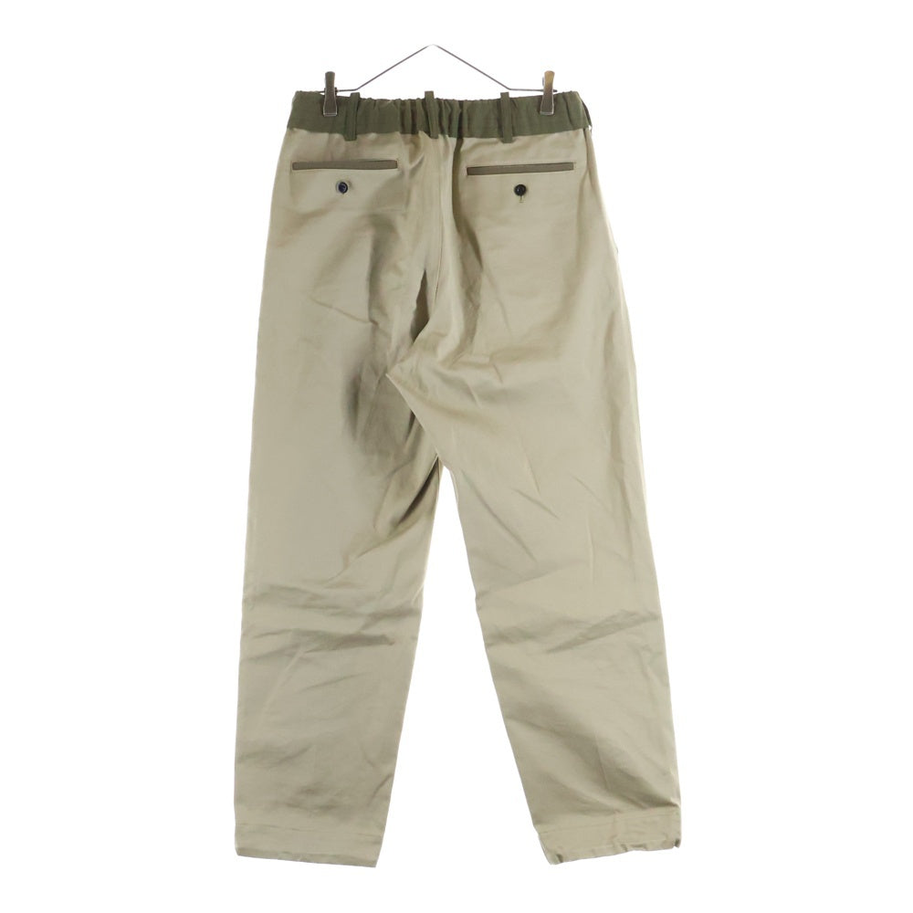 Sacai(サカイ) 22AW コットンチノパンツ ベージュ 22-02821M