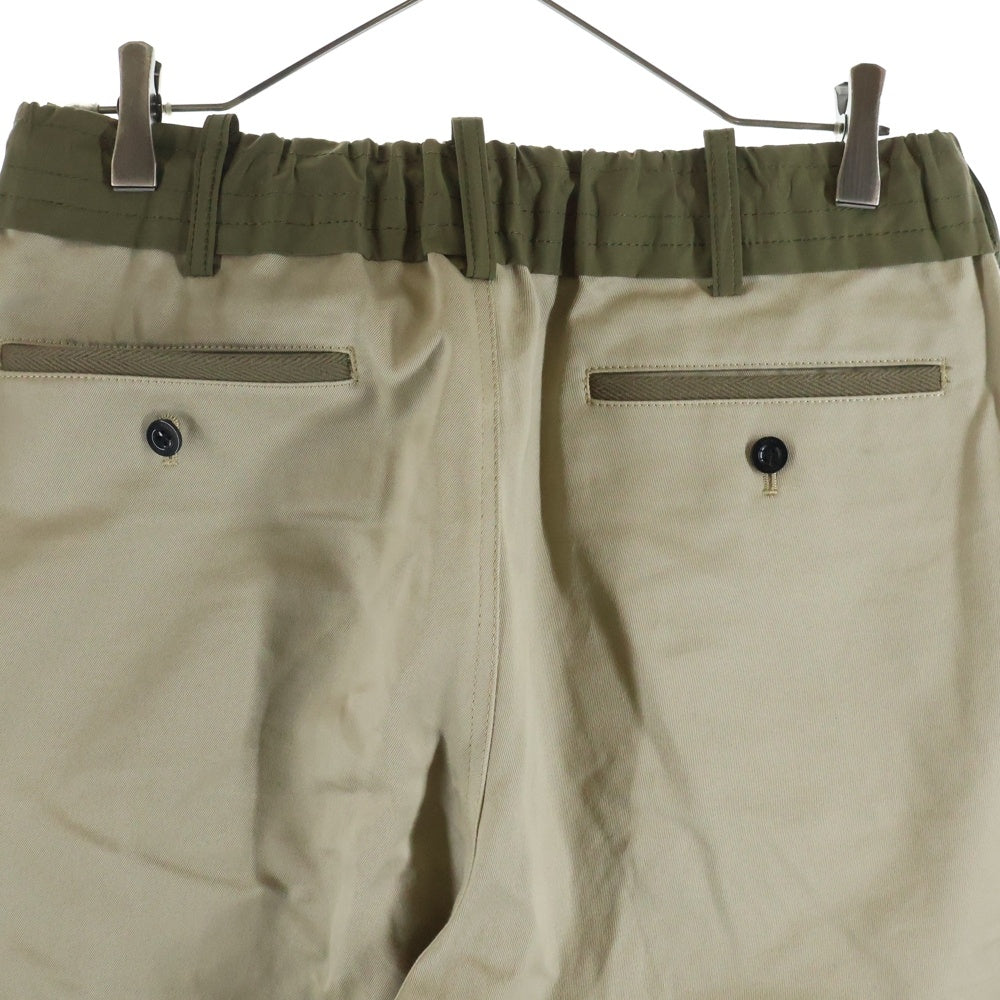 Sacai(サカイ) 22AW コットンチノパンツ ベージュ 22-02821M