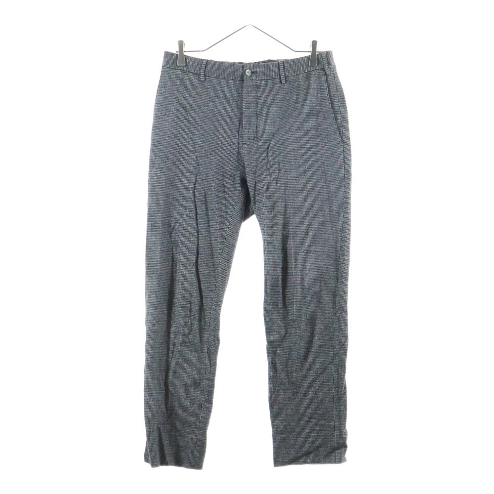 PT TORINO(ピーティートリノ) ハウンドトゥース スリムフィット ストレッチパンツ グレー