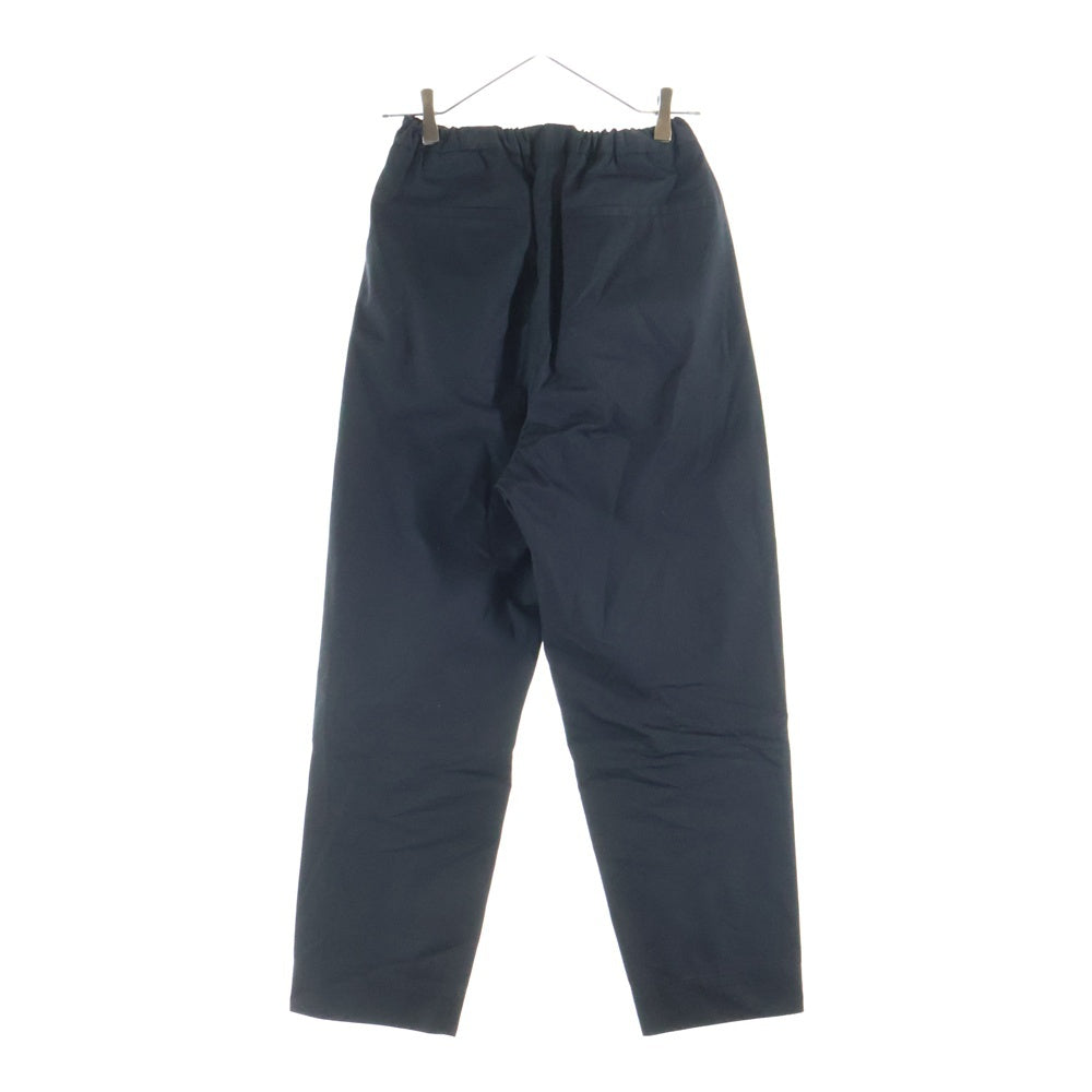 JIL SANDER(ジルサンダー) 22SS コットンギャバジン イージートラウザーパンツ ブラック JSMS311818