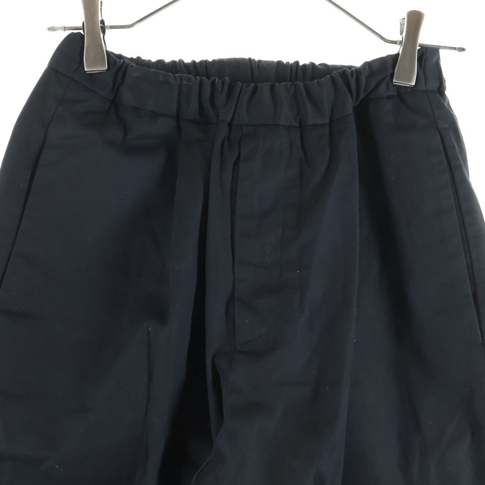 JIL SANDER(ジルサンダー) 22SS コットンギャバジン イージートラウザーパンツ ブラック JSMS311818