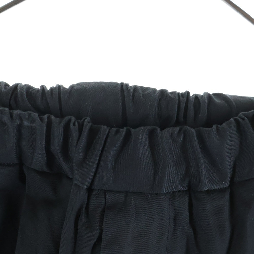 JIL SANDER(ジルサンダー) 22SS コットンギャバジン イージートラウザーパンツ ブラック JSMS311818