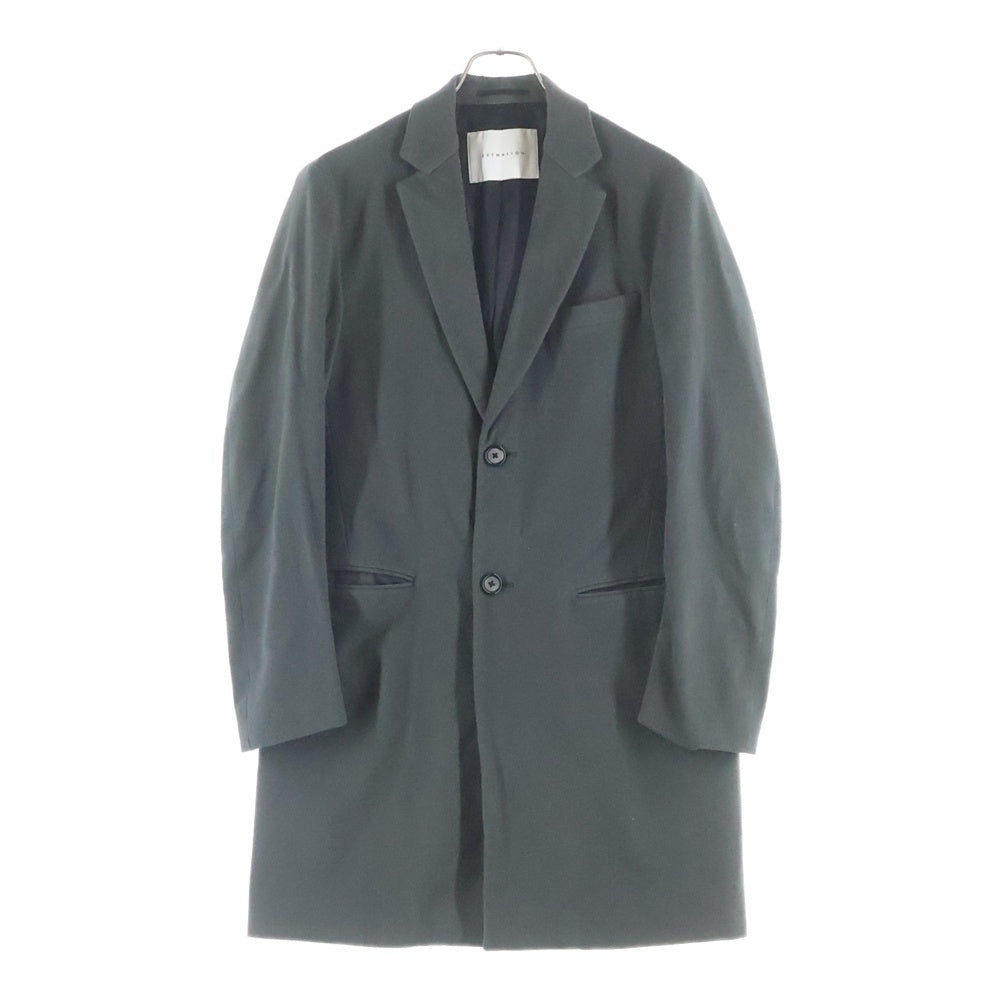 ESTNATION(エストネーション) Loro Piana ロロピアーナ ウール チェスターコート グレー