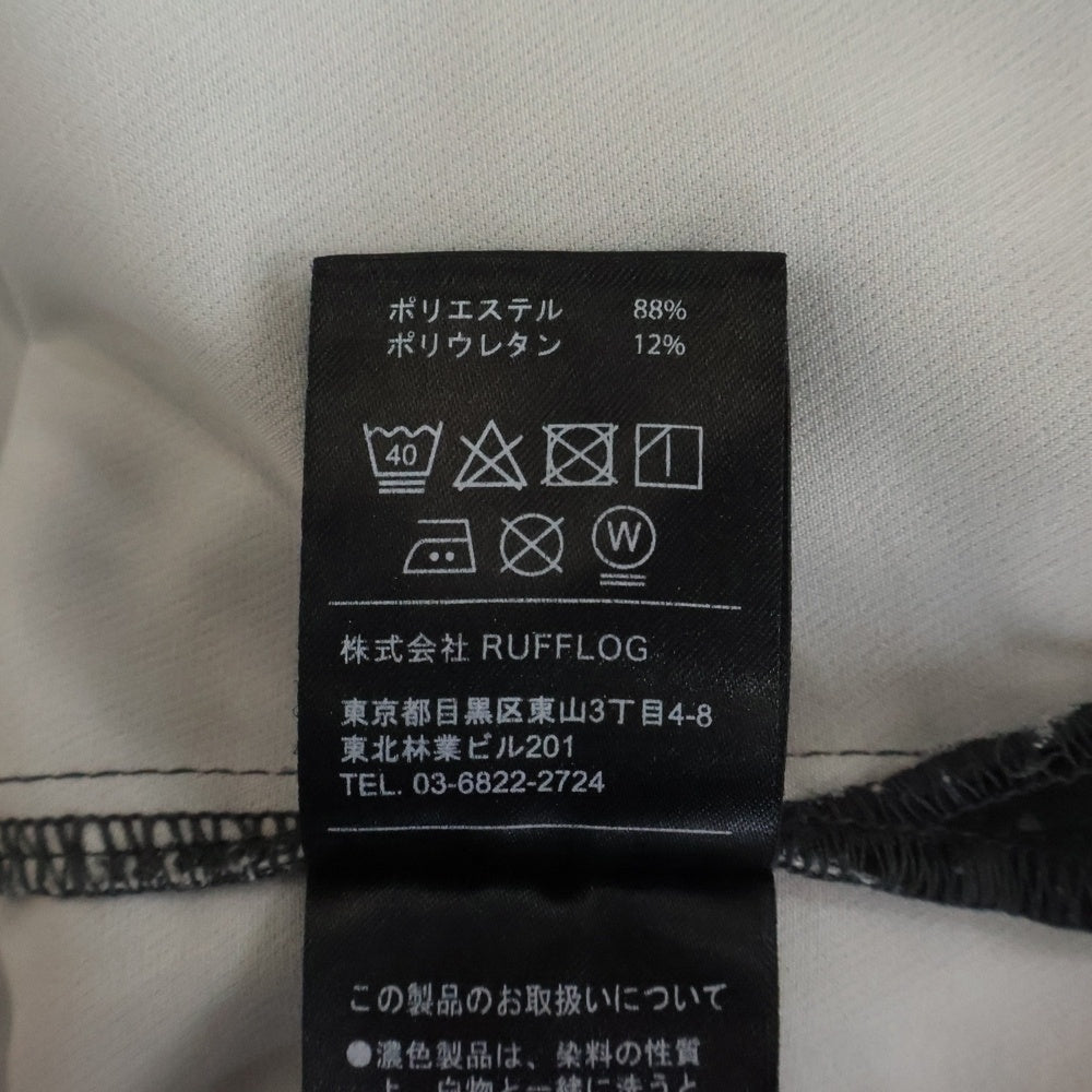 RUFFLOG(ラフロッグ) Stretch Leopard Shirt ストレッチ レオパードシャツ グレー