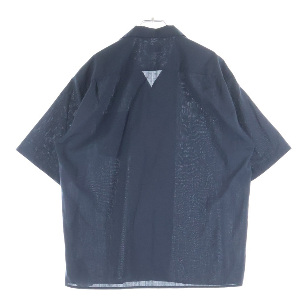 green label relaxing UNITED ARROWS(グリーンレーベルリラクシング ユナイテッドアローズ) オープンカラー半袖シャツ 3216-107-1704 ネイビー