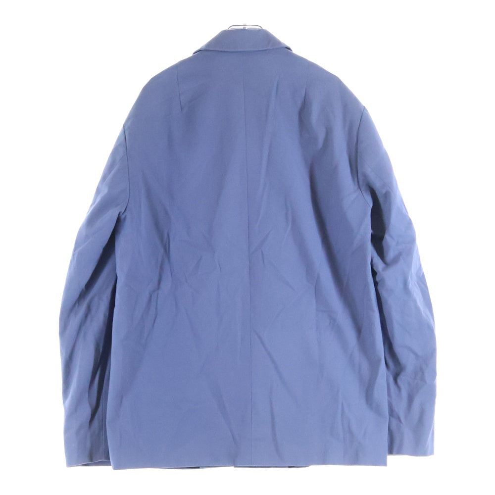 DRIES VAN NOTEN(ドリスヴァンノッテン) ステンレスカラー ロングコート ブルー